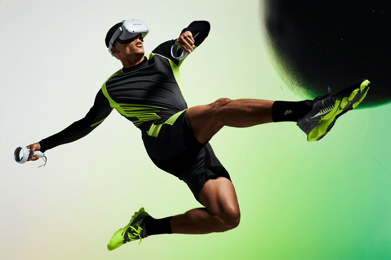 BeFootball VR compete experience