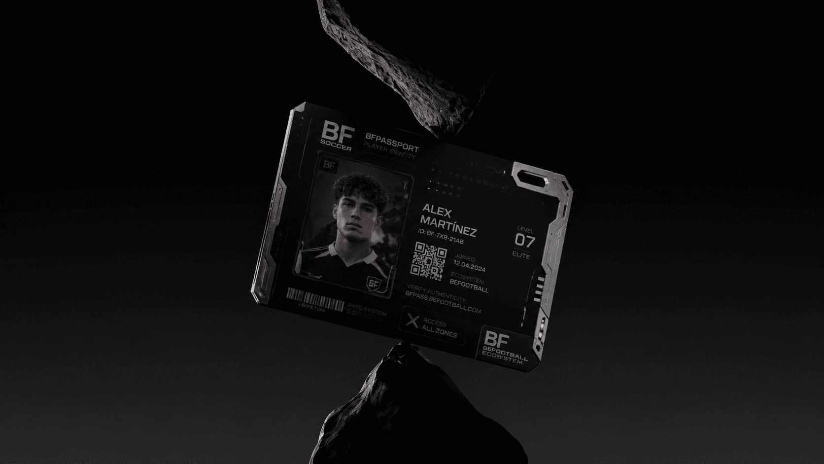 Tarjeta de identidad de jugador BF Passport