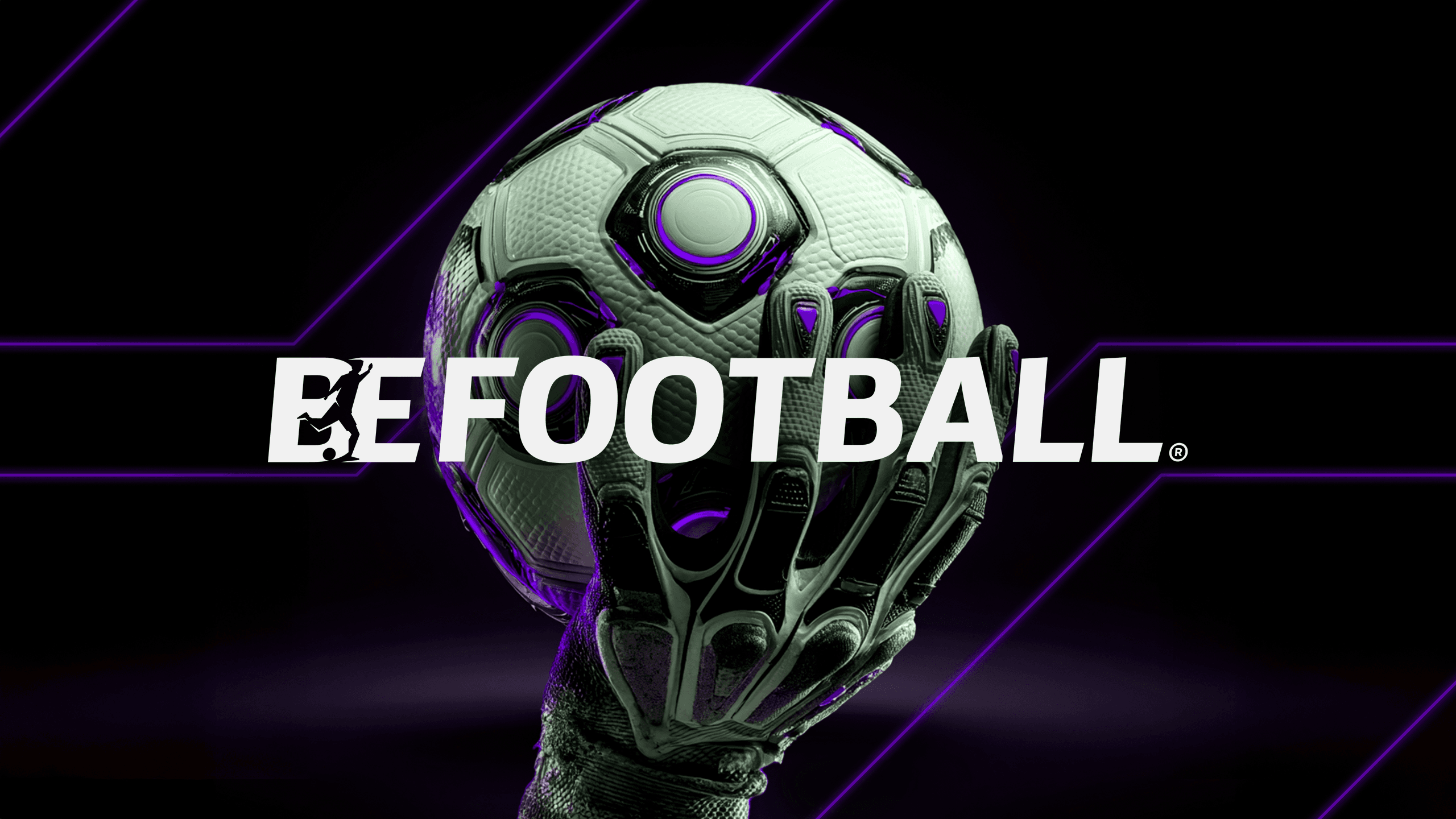 Proprietary technology — hands holding a football