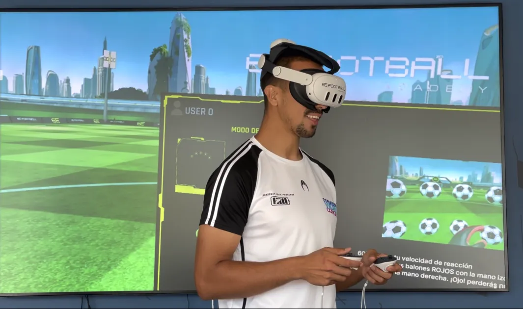 BeFootball Academy advances research into immersive football training